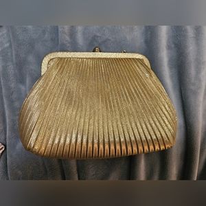 Gold clutch